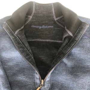 Tommy Bahama Long-sleeve Reversible Half-zip